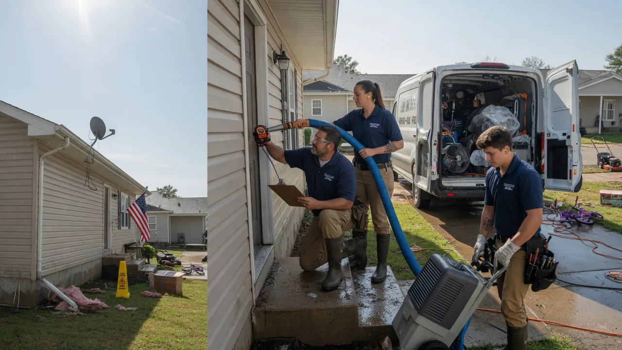 Ceiling Water Damage Restoration in Mount Holly, NJ near me